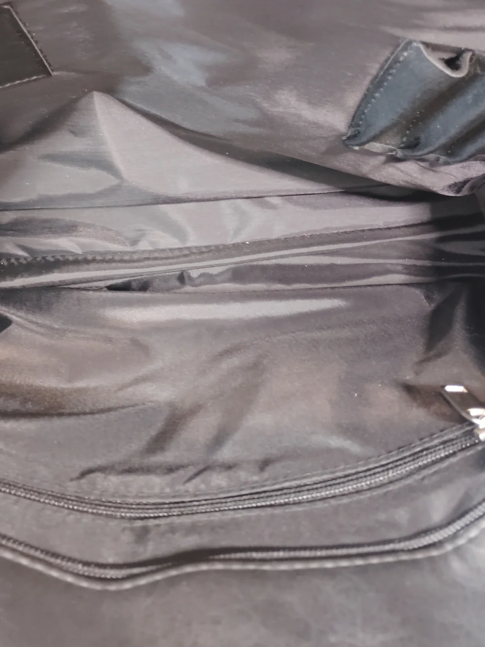 Durahide Portfolio Black Leather Messenger/Briefcase Bag w/Shoulder Strap